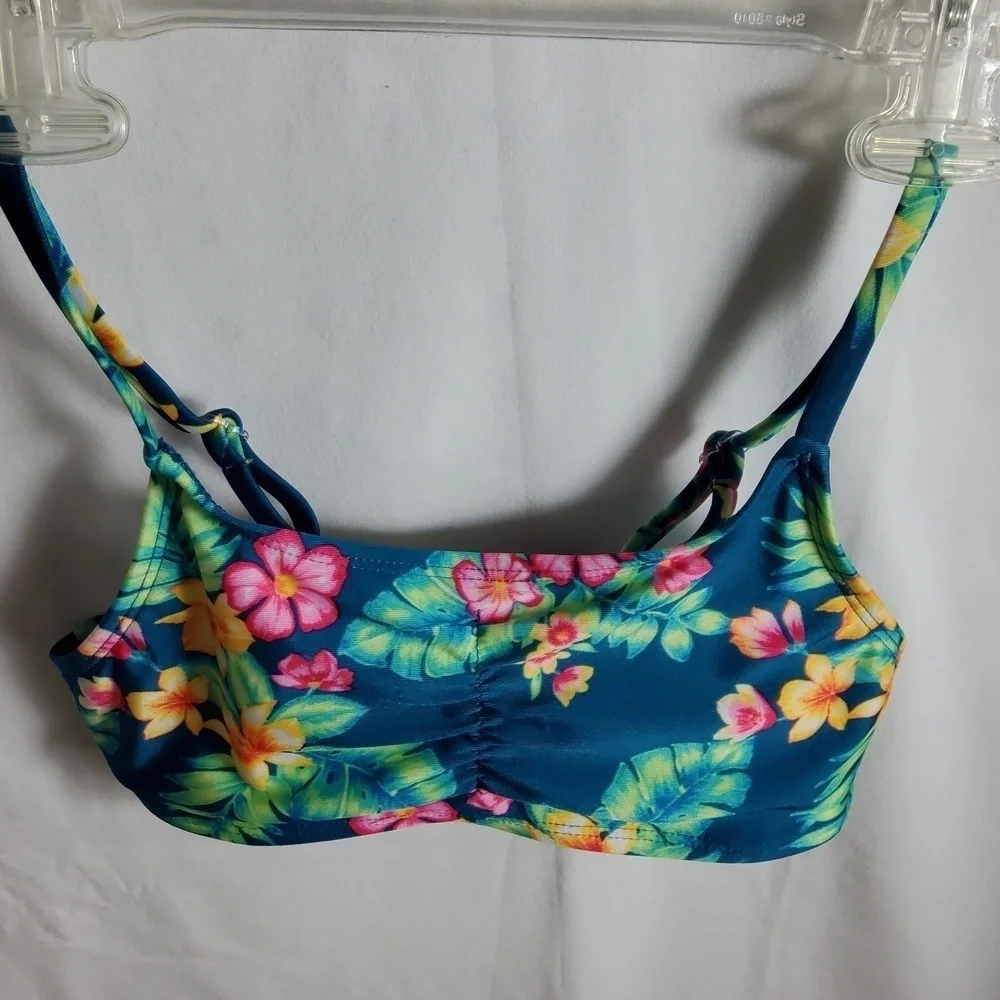 Art Class Girl's Floral Bikini Set Size 8